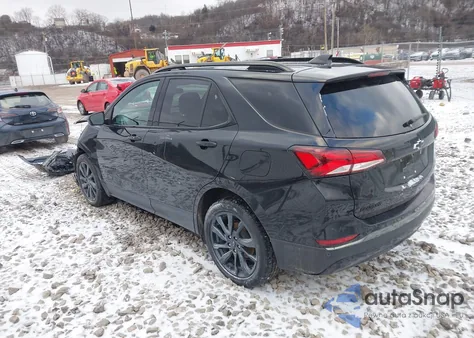 2022 Chevrolet Equinox Awd Rs from USA, damaged, VIN 2GNAXWEV7N6121900